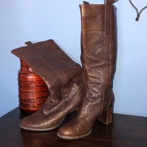 Kenneth Cole Reaction Black Heeled Boots